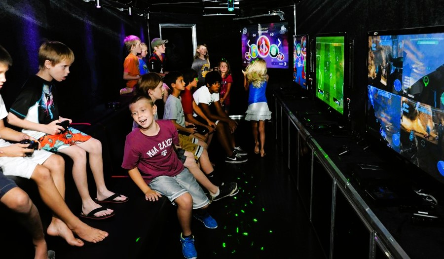 Mobile Video Game Truck Birthday Party