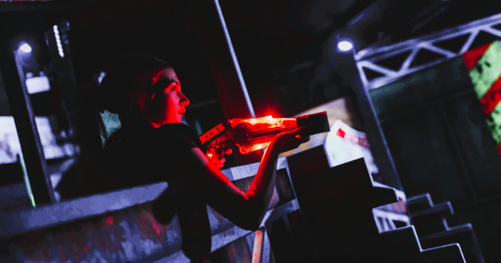 Laser Tag / Video Game Combo Party
